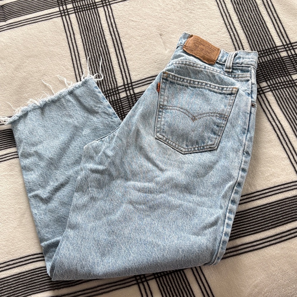 560 Student Levi Orange Tab Jeans